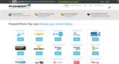 Desktop Screenshot of phonezip.com